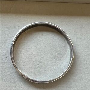 Sterling Silver 925 Bangle Bracelet Mexico 2.5” inside